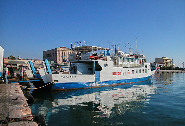 Das ganz kleine Fährschiff in die Türkei