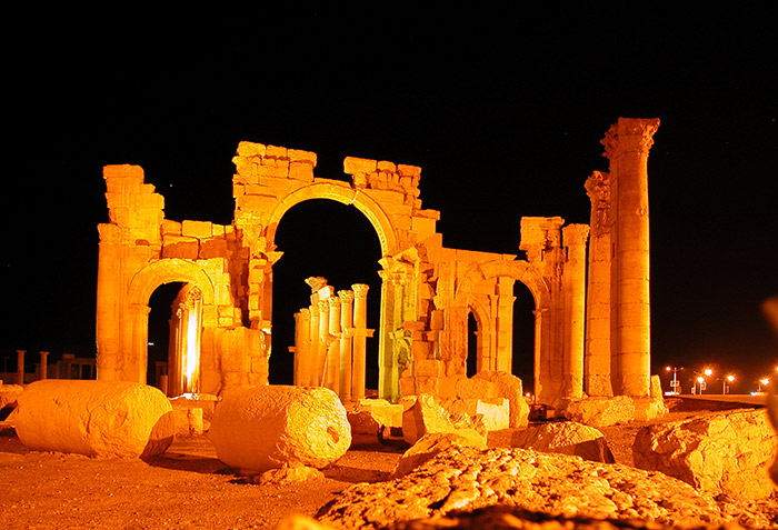 Hadriansbogen in Palmyra